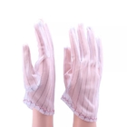 Cleanroom Finger Cots Disposable White Antistatic Esd Latex Finger Cot Rubber Finger Gloves