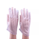 Cleanroom Finger Cots Disposable White Antistatic Esd Latex Finger Cot Rubber Finger Gloves