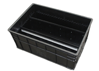 Industrial Anti Static ESD Safe Box Conductive Plastic Bin Container Tote