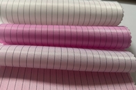 Blue Anti Static ESD Fabrics Antistatic Cleanroom Conductive 5mm/4mm Grid / Strip Fabrics