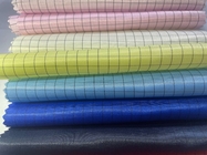 Polyester / Cotton Anti Static ESD Fabrics White 100d*100d