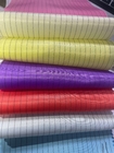100d Esd Clothing 5mm Fabric Conductive Fabric Grid Esd Clothing Fabric For Cleanroom Gas Station Uniform