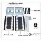 Plastic Metal Foldable SMT ESD PCB Storage Racks Conductive Magazine Rack