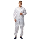 ESD Anti Static Cloth Waterproof Garment Zippers Dustproof For Cleanroom