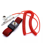 Electronic ESD Wrist Strap Antistatic Wrist Band For Cleanroom