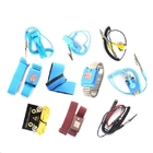 Wireless Anti Static ESD Wrist Strap Cable Metal Wrist Band With PVC