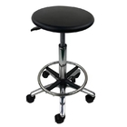 School Science Anti Static Lab Chair ESD PU Leather Office Chair Stools
