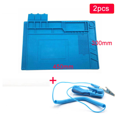650g ESD Soldering Mat Heat Resistant Repair Station Iron for Phone Computer