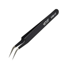ESD Disposable Vetus Lash Tweezers Medical Slant Tip Stainless Steel