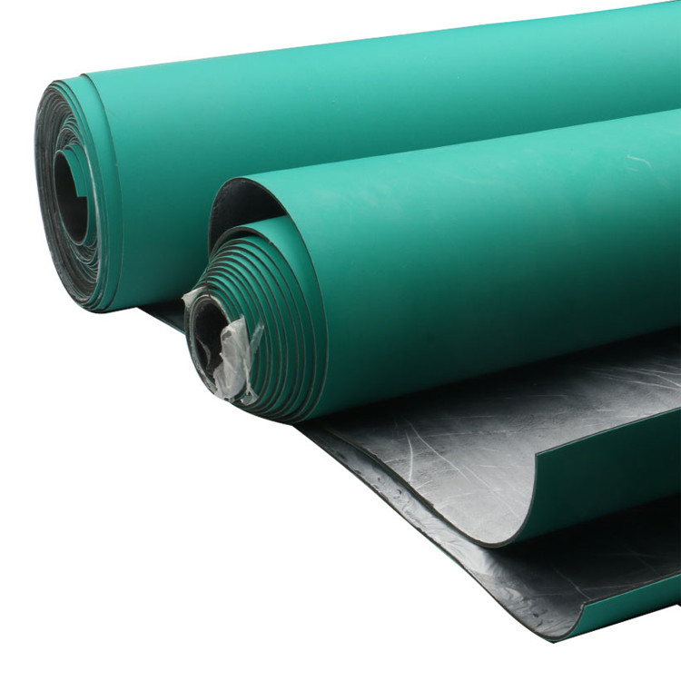 100cm X 90cm Green Rubber Mat , ESD Table Mat For Electronic Assembly