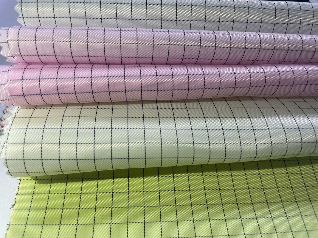 5mm Strip Cloth Anti Static Polyester Conductive Cleanroom Cloth Antistatic ESD Fabric