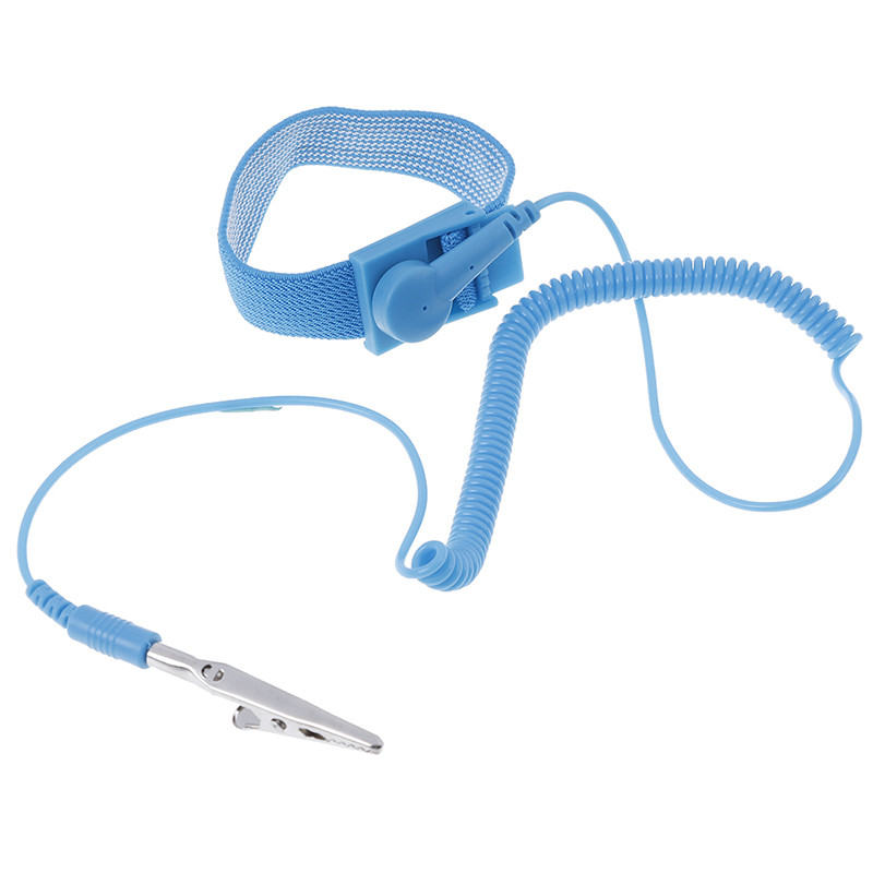ESD Discharge Wrist Strap Grounding Prevent Static Shock With Clip