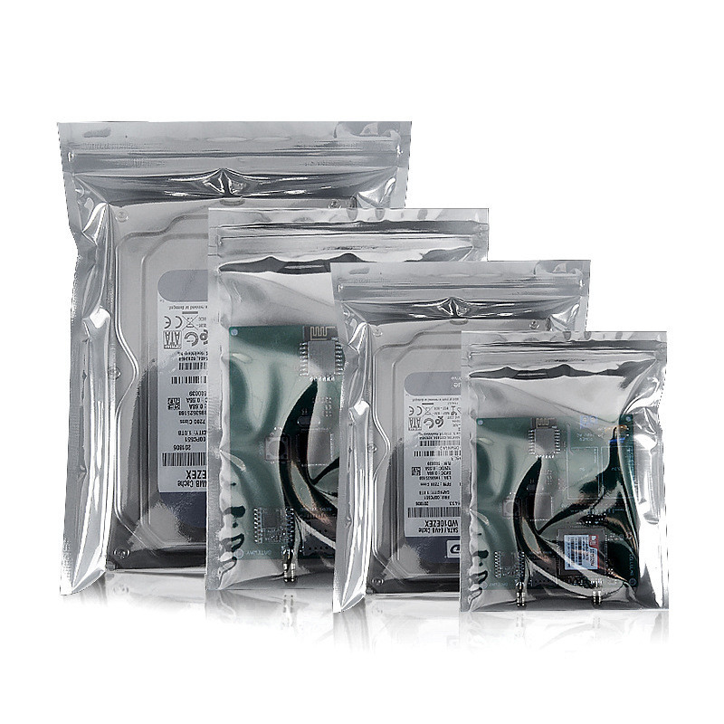 Transparent Customized Logo Anti Static ESD Bags Shielding Bag ZipLock