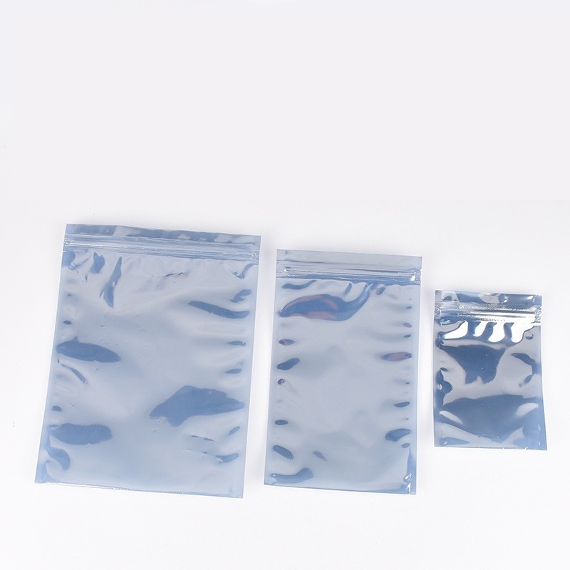 Side Sealing Translucent ESD anti static shielding bags Dustproof Waterproof