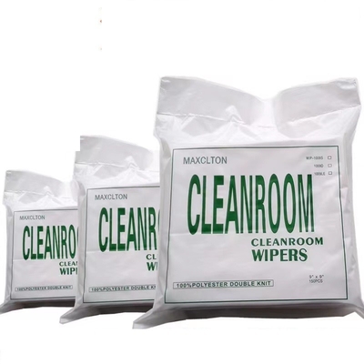 ESD Cleanroom Wiper Polyester Antistatic Cleanroom Microfiber Wiper